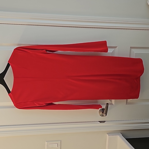 H&M |Fitted Dress Long Sleeve Short Sz M - Picture 3 of 5